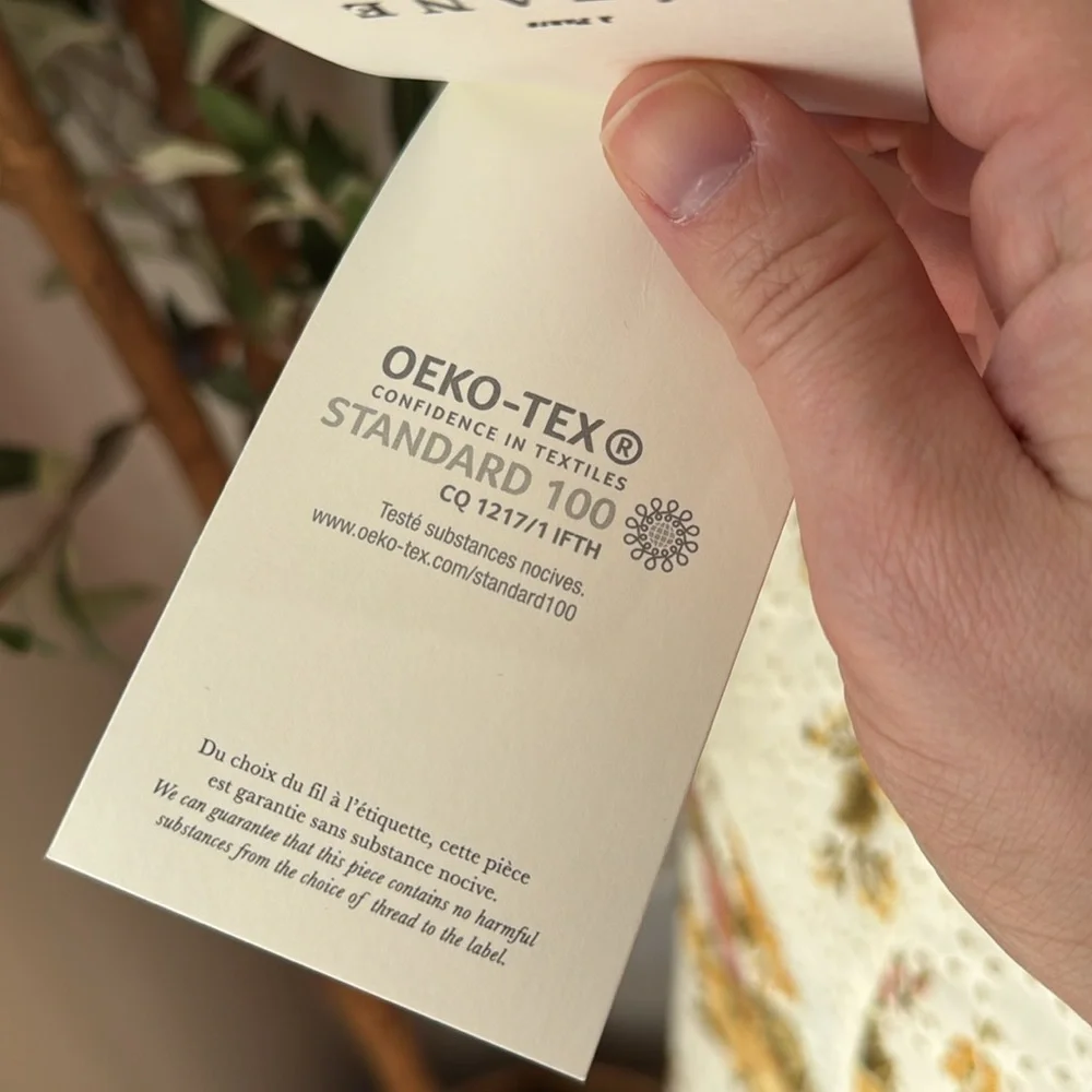 Sold!! New with tags Sezane chiaretta floral eyelet dress size 34/ us 2 - Picture 14 of 14